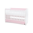 Bed DREAM NEW 60x120 white+orchid pink /mattress base - level 2/
